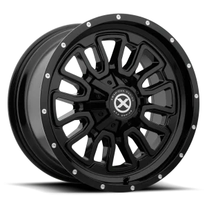 ATX Series – AX203 – Black – 17″x8″ 0mm – All weather Wheels – AX20378035300